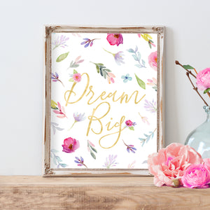 Rosewater Collection - Dream Big - Print